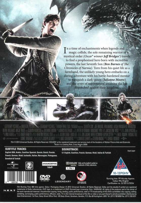 Seventh Son (2014) [DVD]