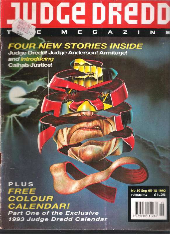 JUDGE DREDD - The Megazine Vol. 2 No.10 Sep 05-18 (1992)