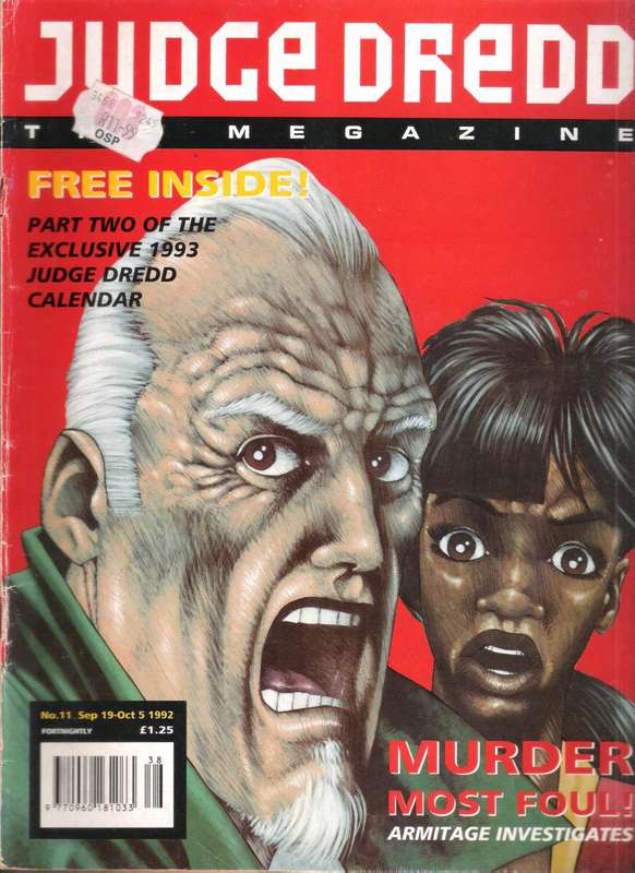 JUDGE DREDD - The Megazine Vol. 2 No.11 Sep 19 - Oct 05 (1992)