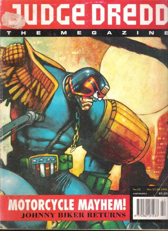 JUDGE DREDD - The Megazine Vol. 2 No.13 Oct 17 - 30 (1992)