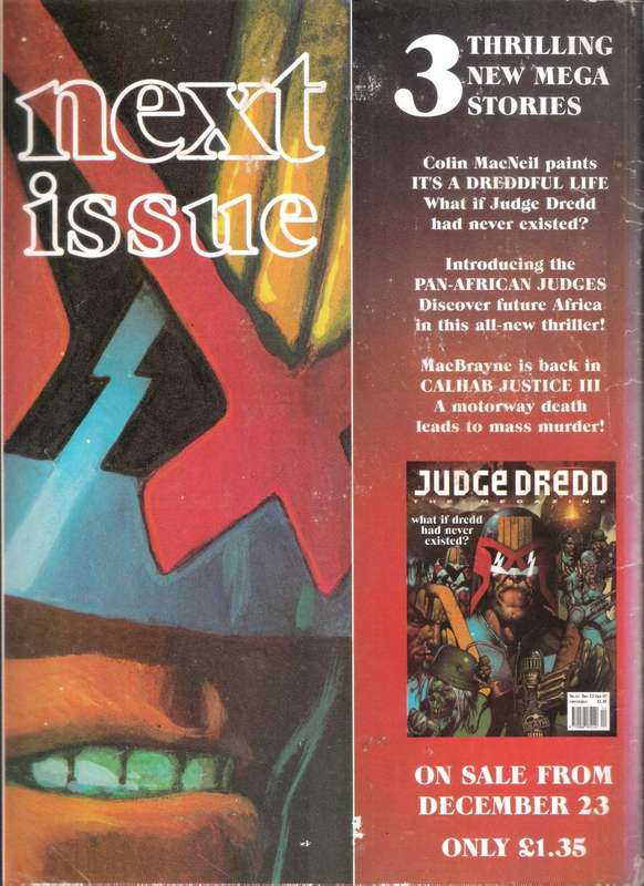 JUDGE DREDD - The Megazine Vol. 2 No.43 Dec 11 - 24 (1993)