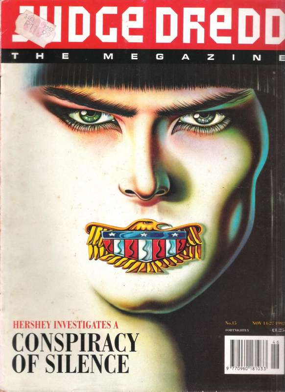 JUDGE DREDD - The Megazine Vol. 2 No.15 Nov 14 - 27 (1992)
