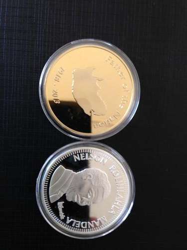 Mandela memorial coins