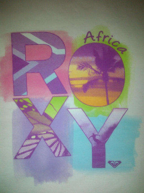 Roxy Ladies Short Sleeve T-Shirt (Medium)