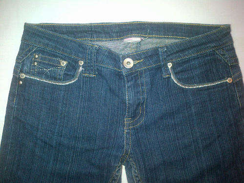 Ladies Dark Blue Identity Jeans (Size 34)