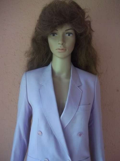 MISS CASSIDY VINTAGE - 3 PIECE LINEN SUIT COMPRISING JACKET, SKIRT AND PANTS - Size 32