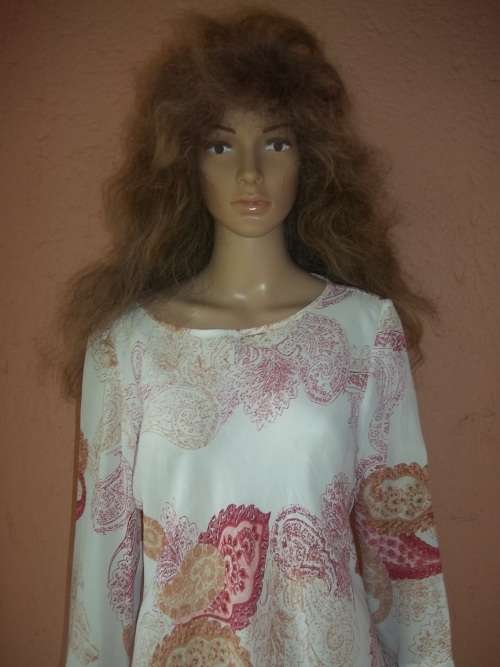 MERIEN HALL CLASSICS ABSTRACT PRINT TUNIC FROM EDGARS - SIZE 38
