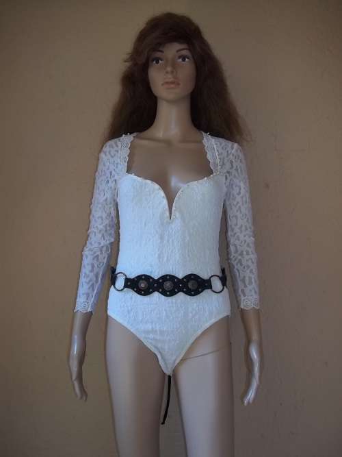 ***SUMMER SALE*** BLACK FAUX LEATHER REVERSIBLE BELT WITH STUDS - SIZE - MEDIUM