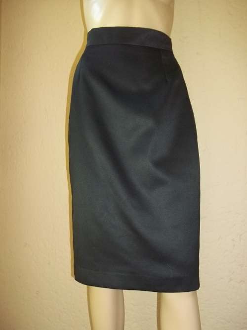 PRET A PORTER BY THE BOYS  - UNIQUE BLACK VINTAGE DESIGNER SUIT WITH GOLD EMBROIDERY - SIZE 34 / 32