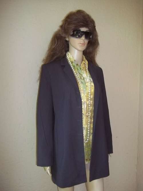 STUNNING CHOCOLATE BROWN NEW CONDITION PANTSUIT FROM WOOLWORTHS - JACKET SIZE 36 PANTS 34