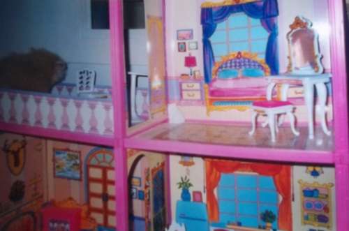 IMPORTED MY PRETTY DOLL HOUSE- EASY TO ASSEMBLE FULLY FURNISHED DOLL HOUSE -  FOR 30 cm BARBIE DOLLS