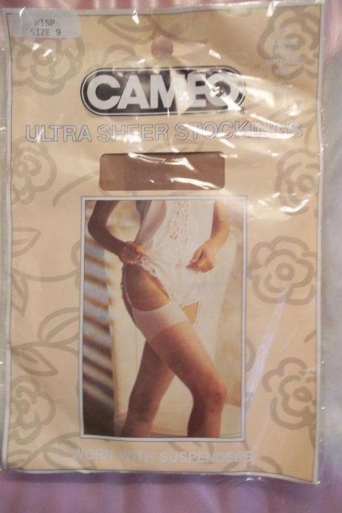 Cameo Ultra Sheer Stockings  - Size 9