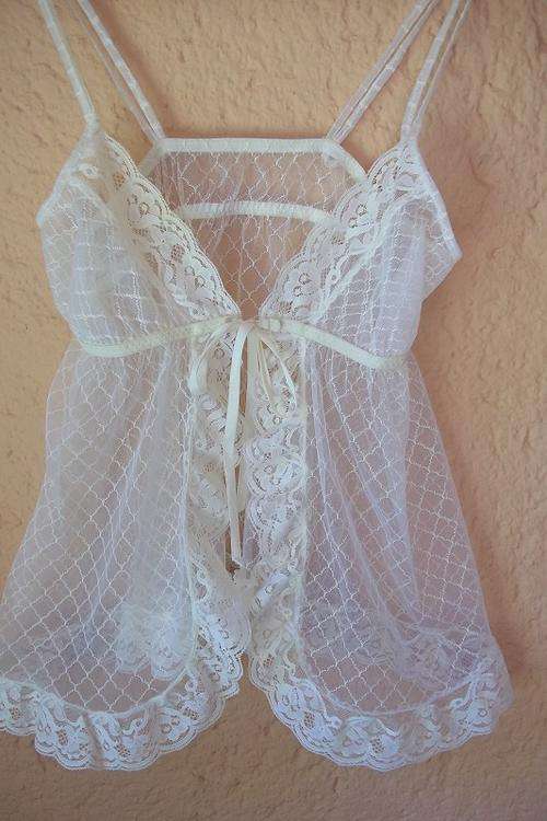 White Chiffon Shorty Pyjamas From Truworths Exclusive Collection - Size Small