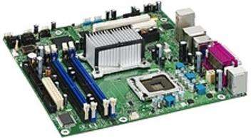 Intel D945GTP + backplate + 2 x 256DDR2