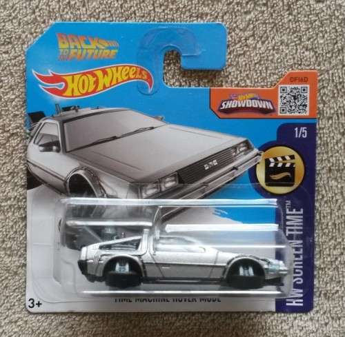 Hotwheels 1:64 Scale - BACK TO THE FUTURE - De Lorean DMC Time Machine!!