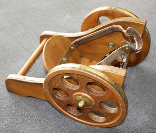 Courvoisier Cognac VSOP (Still Sealed) with Wooden Cannon Stand.. Limited and Rare from the 1960's!!
