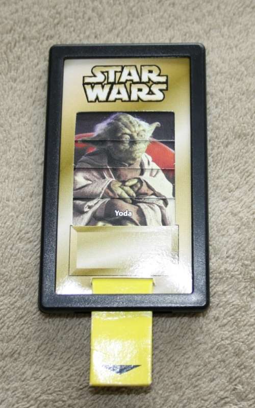 STAR WARS 3 3/4" (POTF Flashback) - YODA with Hair (Missing Walking Stick) - Loose!!