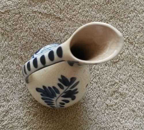 Handpainted Vintage DELFT Blue Bud Vase - Made In Holland with Windmill - For the Collector!