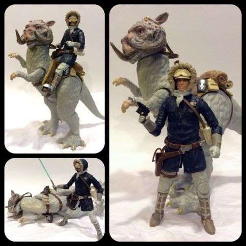 STAR WARS 6inch (Black Series) - HAN HOTH and TAUNTAUN!!