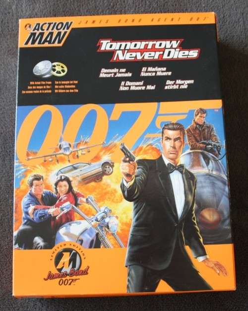 JAMES BOND 007 "12 Inch" Pierce Brosnan in TOMORROW NEVER DIES *RARE Limted Edition* ACTION MAN