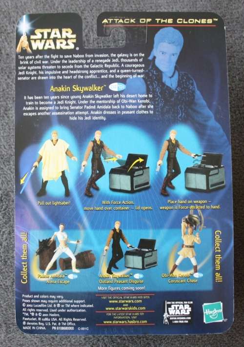 STAR WARS 3 3/4" (SAGA) - ANAKIN SKYWALKER (Outland Peasant Disguise)!!