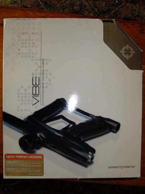 Smartparts Vibe Paintball Marker with Upgrades, Freak Barrel, Hopper and HPA Tank
