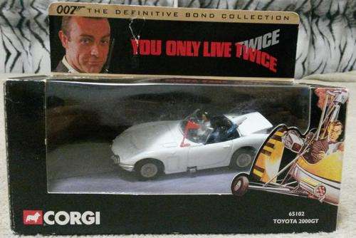James Bond 007 - Toyota 2000GT (You Only Live Twice) Released by CORGI