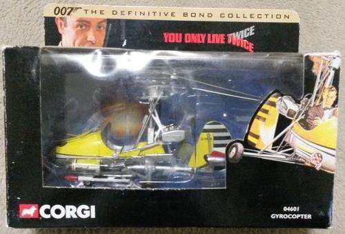 James Bond 007 - Autogyro *Gyrocopter* (You Only Live Twice) Released by CORGI