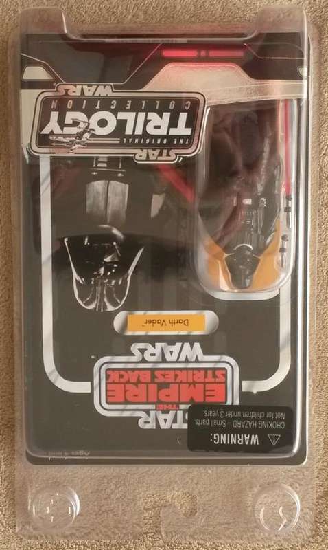 Star Wars 3 3/4" Vintage Card - Darth Vader - Action Figure by Hasbro *Empire Strikes Back Card*