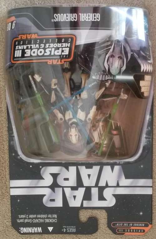 Star Wars 3 3/4" SAGA EPIII Collection - General Grievous - Action Figure (by Hasbro)