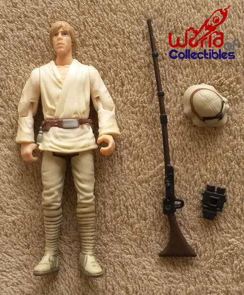 Star Wars 3 3/4" POTF 2 - Luke Skywalker *Tatooine Outfit* - Hasbro Action Figure - Loose