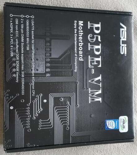 Asus P5PE-VM Socket 775 Intel Motherboard (NEW!)