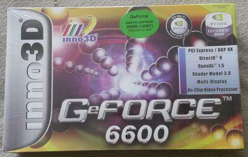 Inno3D GeForce 6600 PCI-Express Graphics Card (NEW!)
