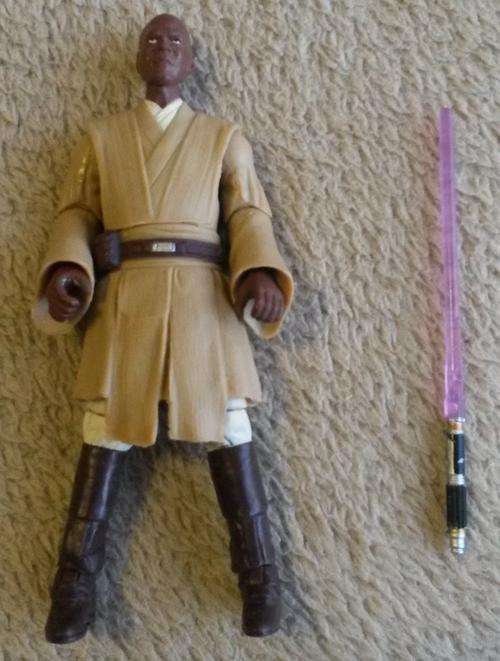10% Off Sale! STAR WARS 3 3/4" (AOTC) - MACE WINDU - Loose