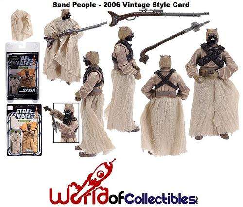 STAR WARS 3 3/4" (Vintage Saga Collection) - TUSKEN RAIDER (Sand People)