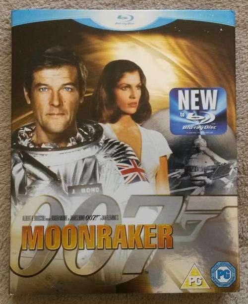 *SALE* James Bond 007 - MOONRAKER - (Blu-Ray Disc) with Dust Cover!!