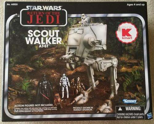 10% Off Sale! STAR WARS 3 3/4" (Vintage Collection) - AT-ST WALKER *K-Mart Exclusive*
