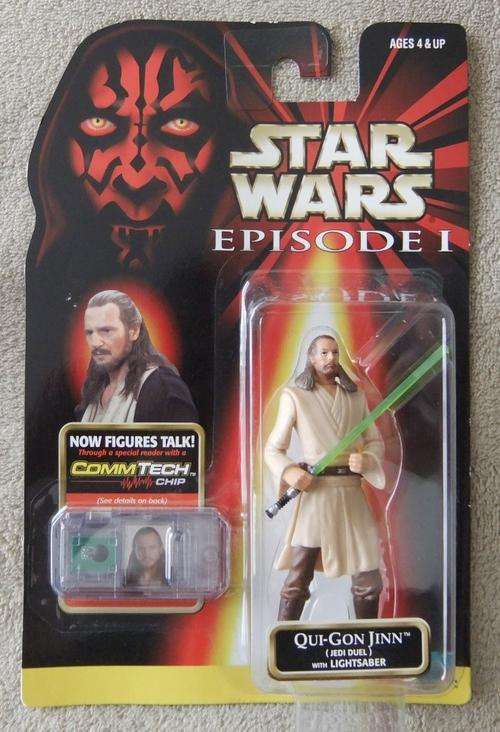 10% Off Sale! STAR WARS 3 3/4" Episode 1 - QUI-GON JINN (Jedi Knight)