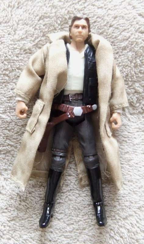 STAR WARS 3 3/4" VINTAGE - HAN SOLO ENDOR TRENCH - VC62 - Loose!!