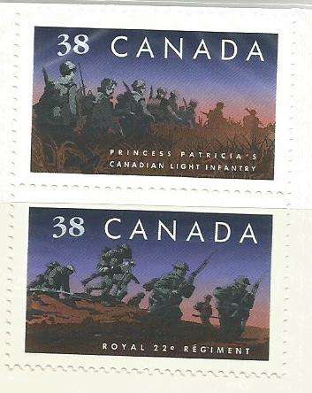 CANADA- **mint - Infantry Regiments