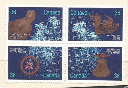 CANADA- **mint - Shipwrecks