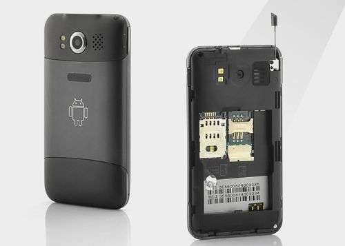 Twilight X2 - Dual SIM Android 2.2 Smartphone with 3.5 Inch Touchscreen (WiFi, Quadband, Dual Camera)