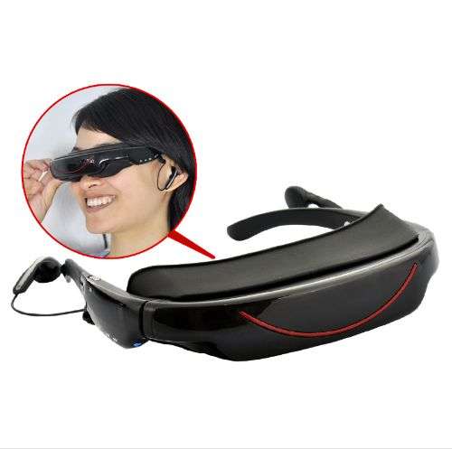 4 GB Portable Video Glasses with AV function