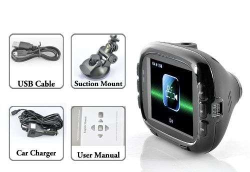 Car DVR - 1080p, HDMI, Motion Detection, 16x Zoom, Nightvision