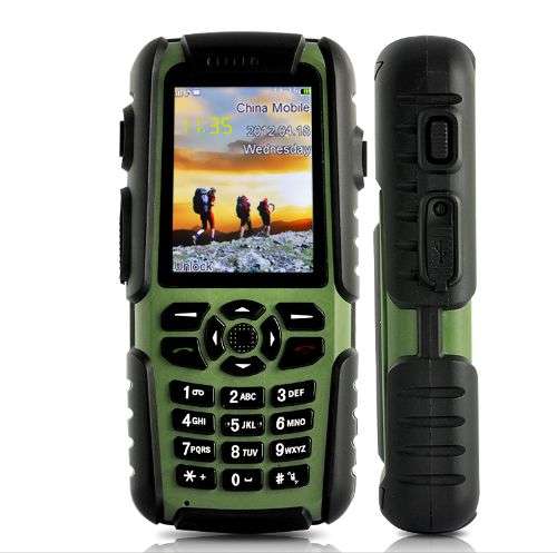 Vigis - Rugged Mobile Phone (GPS, Compass, Walkie Talkie, Shockproof, Waterproof)