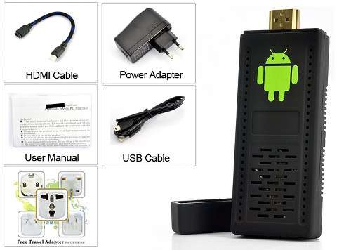 SmartTV - Android 4.1 Mini PC - Dual Core 1.6Ghz CPU, WiFi N, HD 1080p