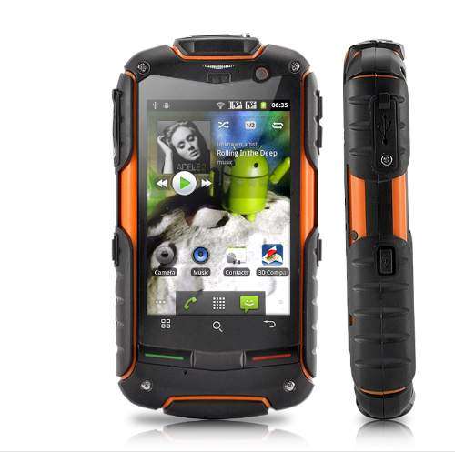 Fortis Evo Rugged Android 4.0 Phone  - 3.2 Inch IPS Touch Screen, GPS, Waterproof, Dustproof, Shock