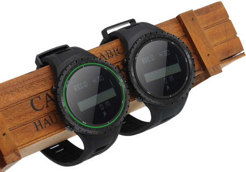 Sunroad FR801 Sports Watch - Waterproof, Pedometer, Calorie Counter, Thermometer, Barometer, Altimeter, Digital Compass (Black)