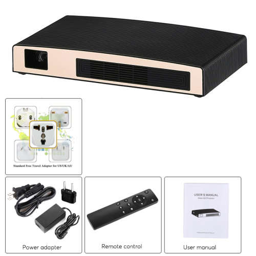 Smart DLP LED WiFi Projector - 180Lumen, Android OS, MSTAR638 CPU,  Wi-Fi, Bluetooth,  Google Play,  Airplay, Happycast