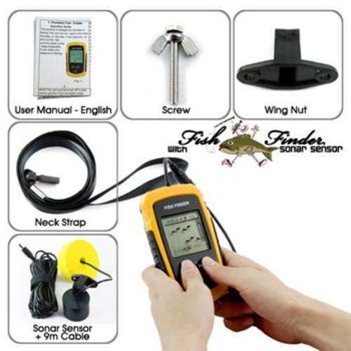 Fish Finder with Sonar Sensor - fishing equipment